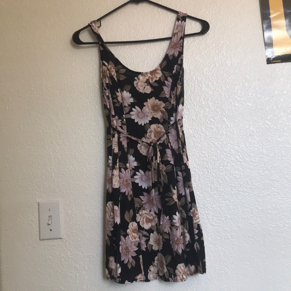 short floral dress